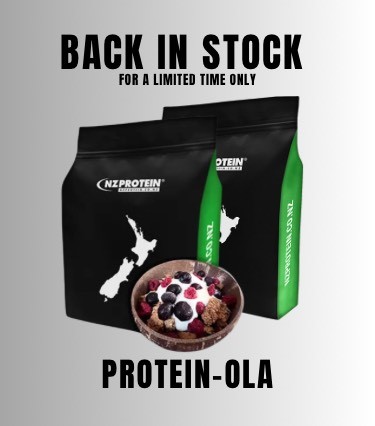 protein granola back in stock homepage banner